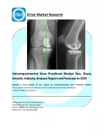 Unicompartmental Knee Prosthesis Market - slide 1