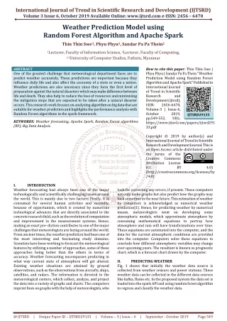 international journal of trend in scientific