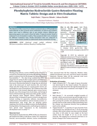 international journal of trend in scientific