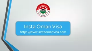 Apply Oman Visa Application Online