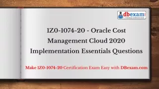 1z0 1074 20 oracle cost