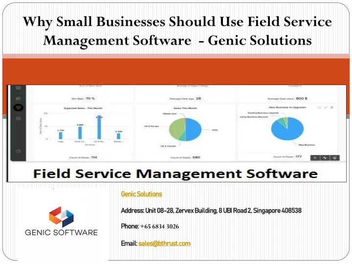 why small businesses should use field service