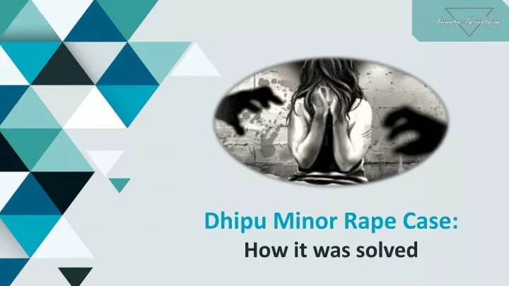 dhipu minor rape case how it was solved
