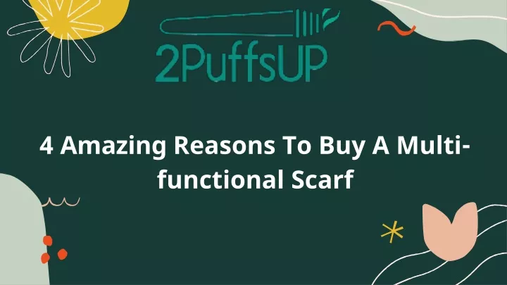 4 amazing reasons to buy a multi functional scarf