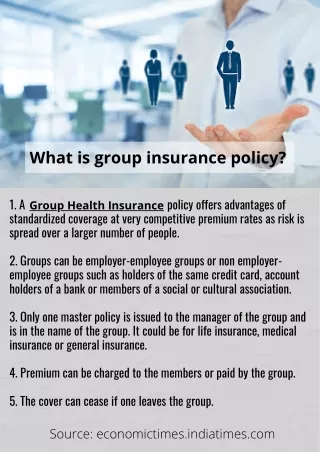 WHAT IS GROUP INSURANCE POLICY?