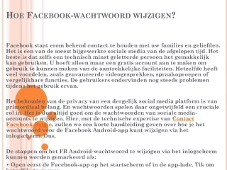 Facebook Heldesk Belgie krijg hulp als je het online nodig hebt