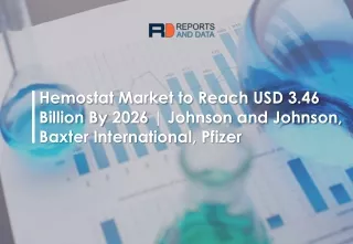 hemostat market to reach usd 3 46 billion by 2026