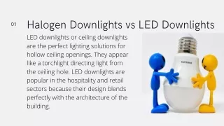 Hlogen downlights vs LED downlights