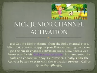 Nickjr.com/activate – Nick Jr Device Activation Steps