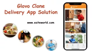 glovo clone delivery app solution