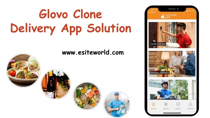 glovo clone delivery app solution
