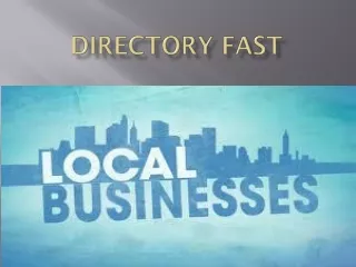 Directory Fast - Local Business