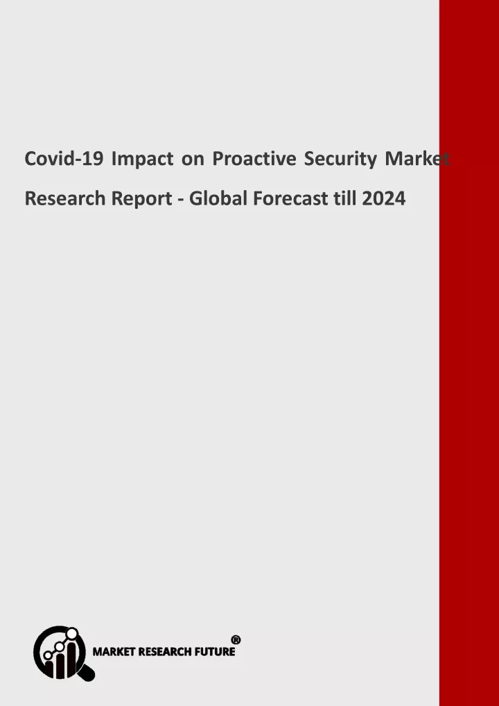 covid 19 impact on proactive security market
