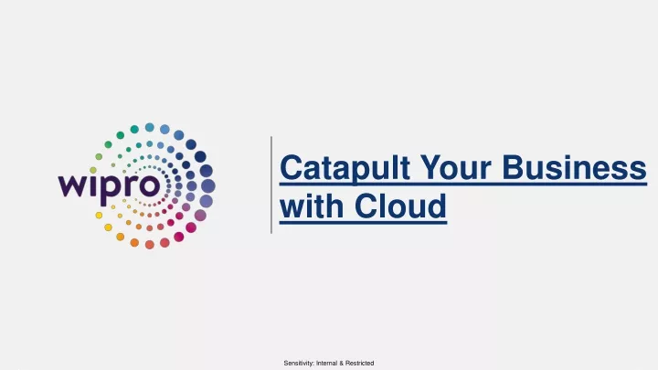 catapult your business with cloud