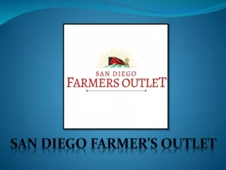 San Diego Farmers Outlet – your Vegetable Supermarket