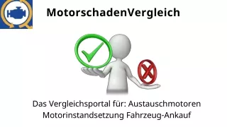 Austauschmotor - MotorschadenVergleich