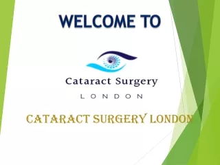 Best Cataract Surgeon London