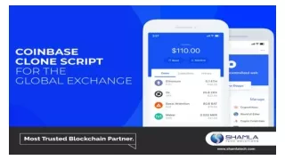 Develop Coinbase like exchange
