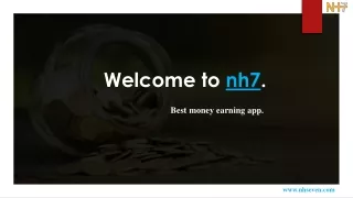 NH7 - free money earning apps in india.