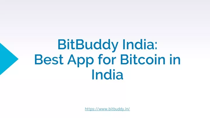 bitbuddy india best app for bitcoin in india