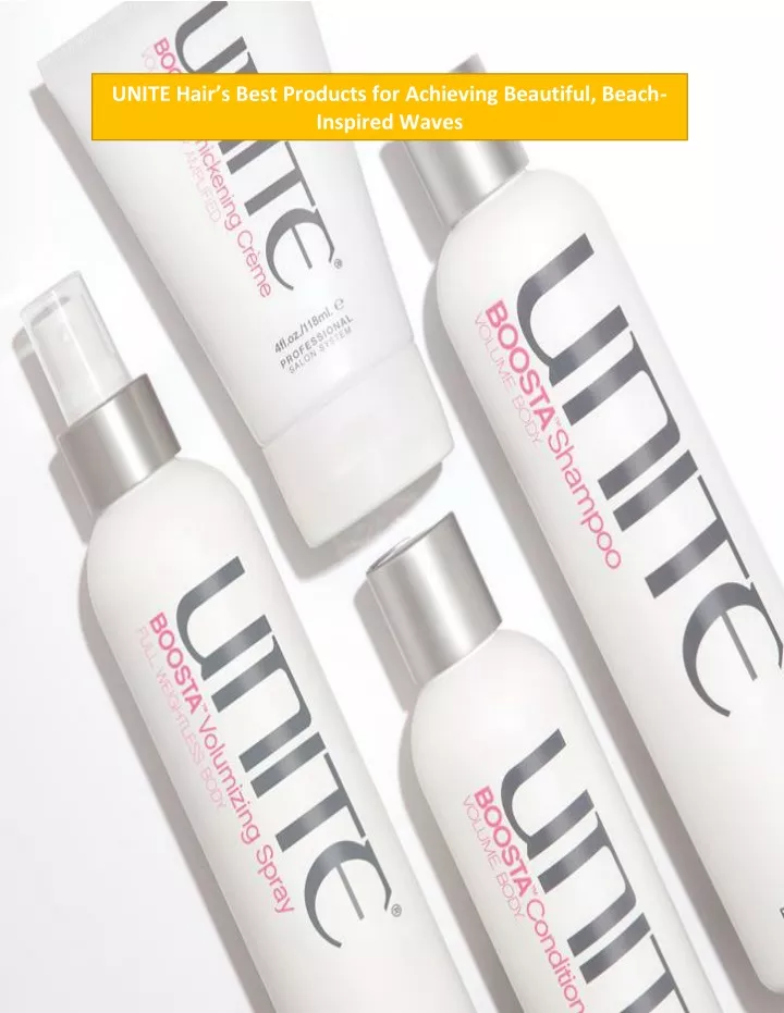 unite hair s best products for achieving