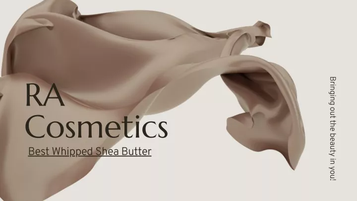 ra cosmetics best whipped shea butter