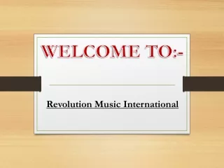 welcome to