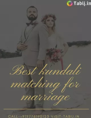 Kundali matching: Get the best matchmaking for marriage