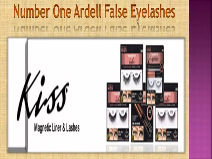 number one ardell false eyelashes