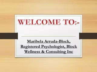 welcome to