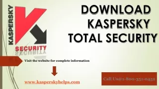 Usa kaspersky kts download