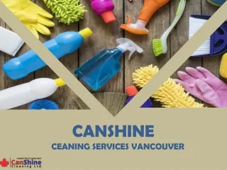 Get Professional Cleaning Services in Vancouver BC