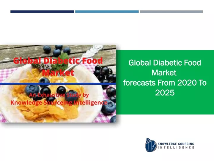 global diabetic food market forecasts from 2020