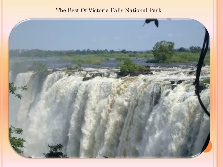 the best of victoria falls national park