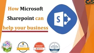 how microsoft sharepoint can help your business