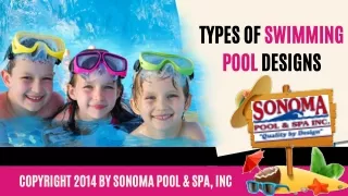 types of swimming pool designs