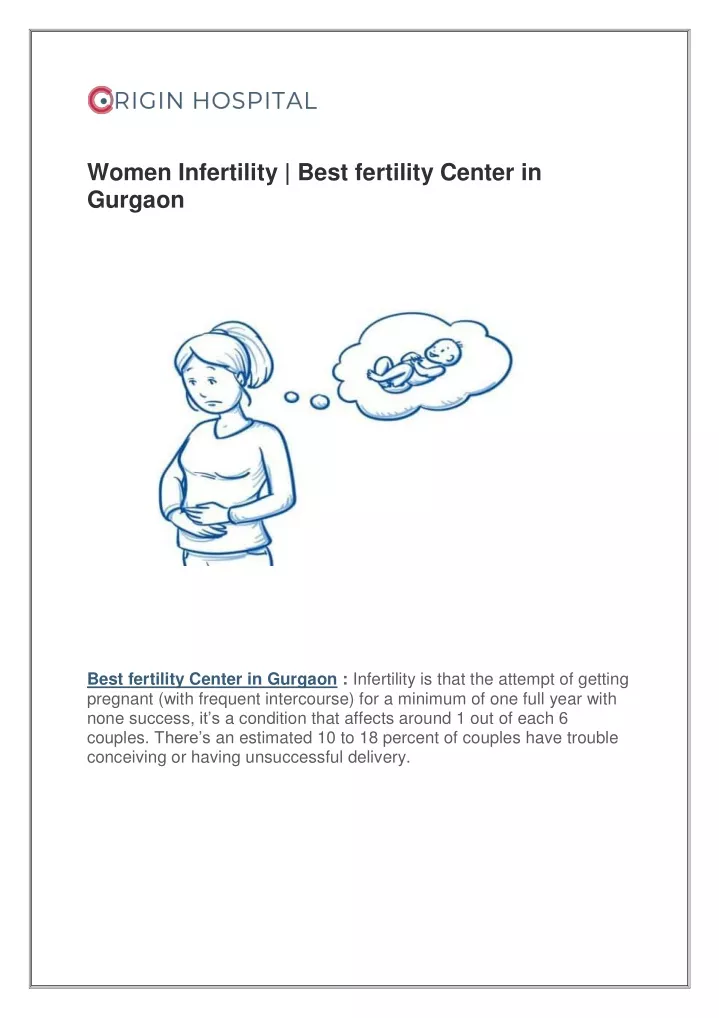 women infertility best fertility center in gurgaon