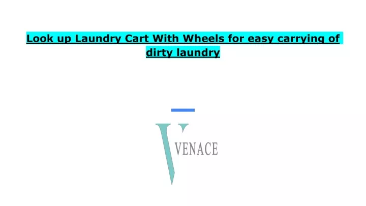 look up laundry cart with wheels for easy carrying of dirty laundry