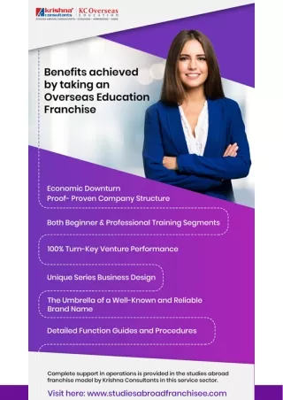 Benefits Achieved by Taking an Overseas Education Franchise