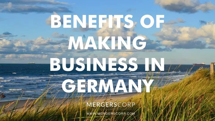 benefits of making business in germany