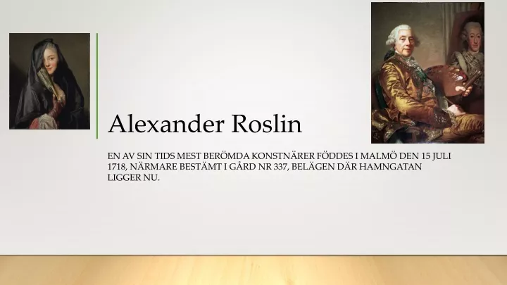 alexander roslin