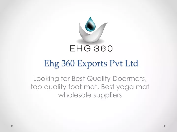 ehg 360 exports pvt ltd