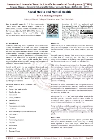 international journal of trend in scientific
