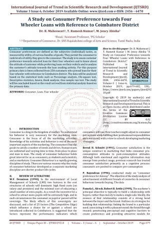 international journal of trend in scientific