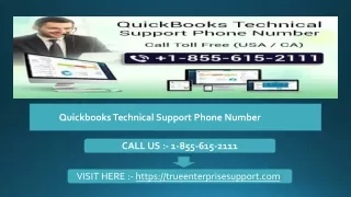quickbooks technical support phone number