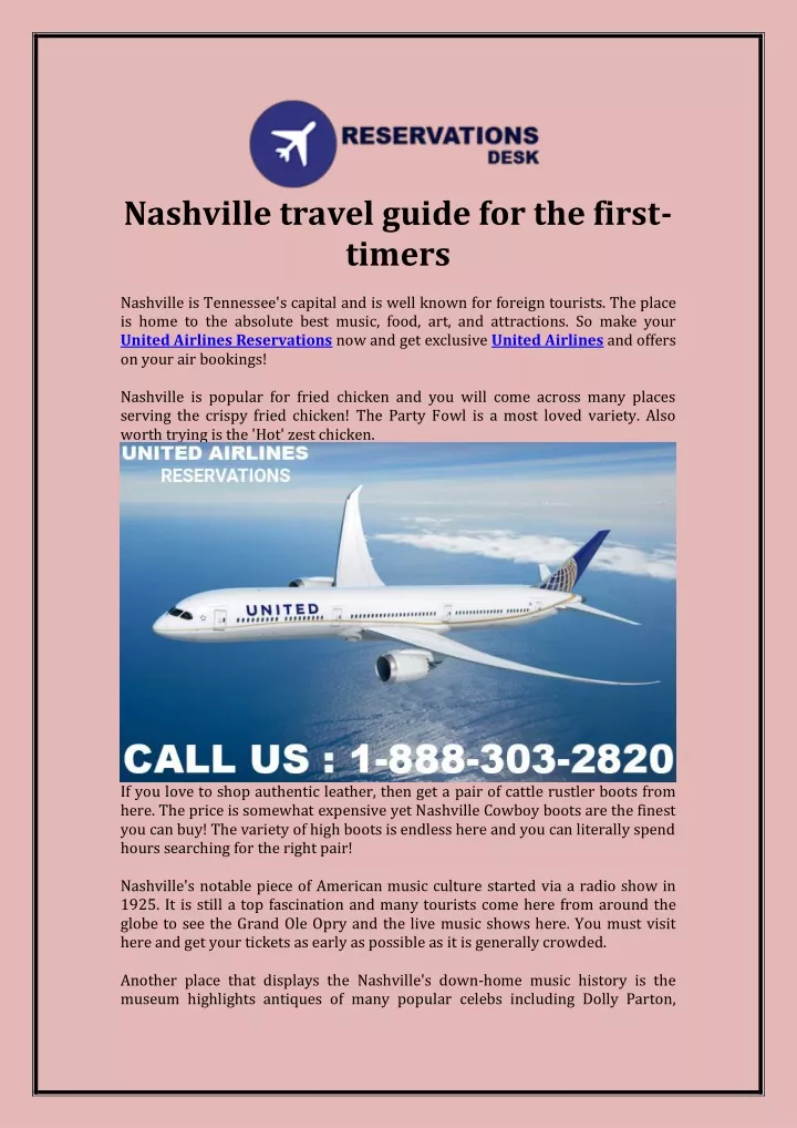 nashville travel guide for the first timers