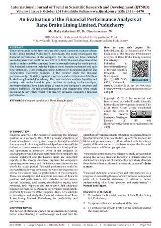 international journal of trend in scientific