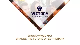 Shock Waves May Change The Future of ED Therapy