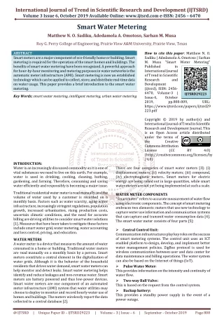 international journal of trend in scientific