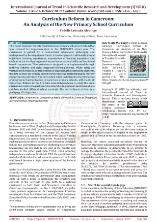 international journal of trend in scientific